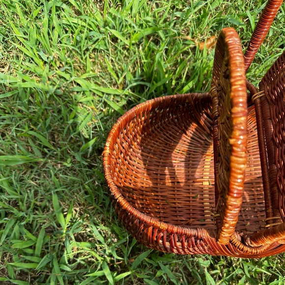 Vintage wicker basket - Picture 5 of 6